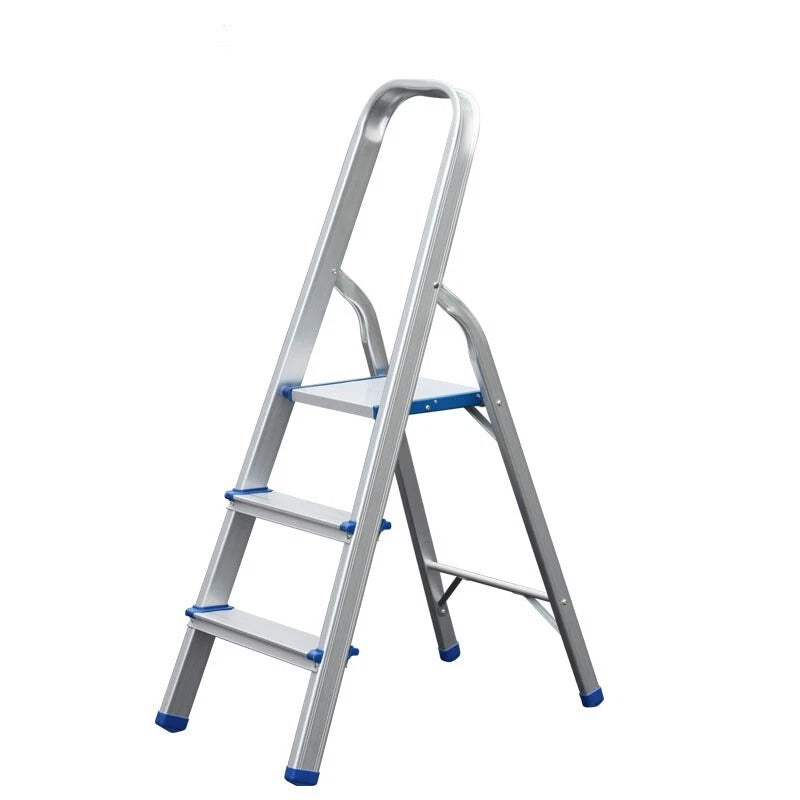 3 Step Multi-Purpose Folding Ladder Aluminium Light Weight Non Slip Platform
