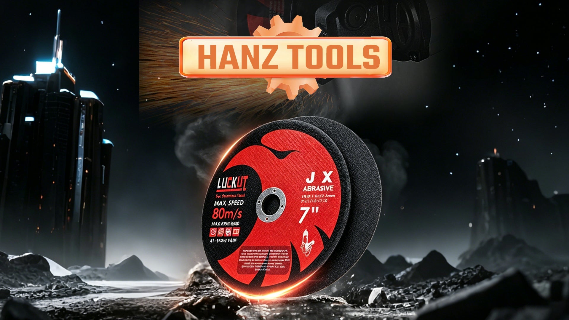 Angle Grinder Cutting Discs: Hanztools Quality for Precision and Durability