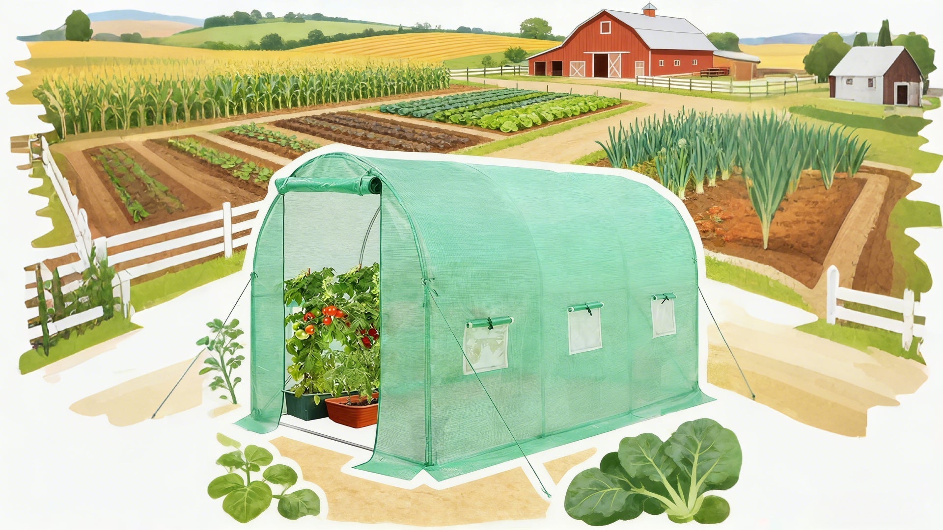 The Importance and Key Selling Points of Greenhouses in the Hardware Market