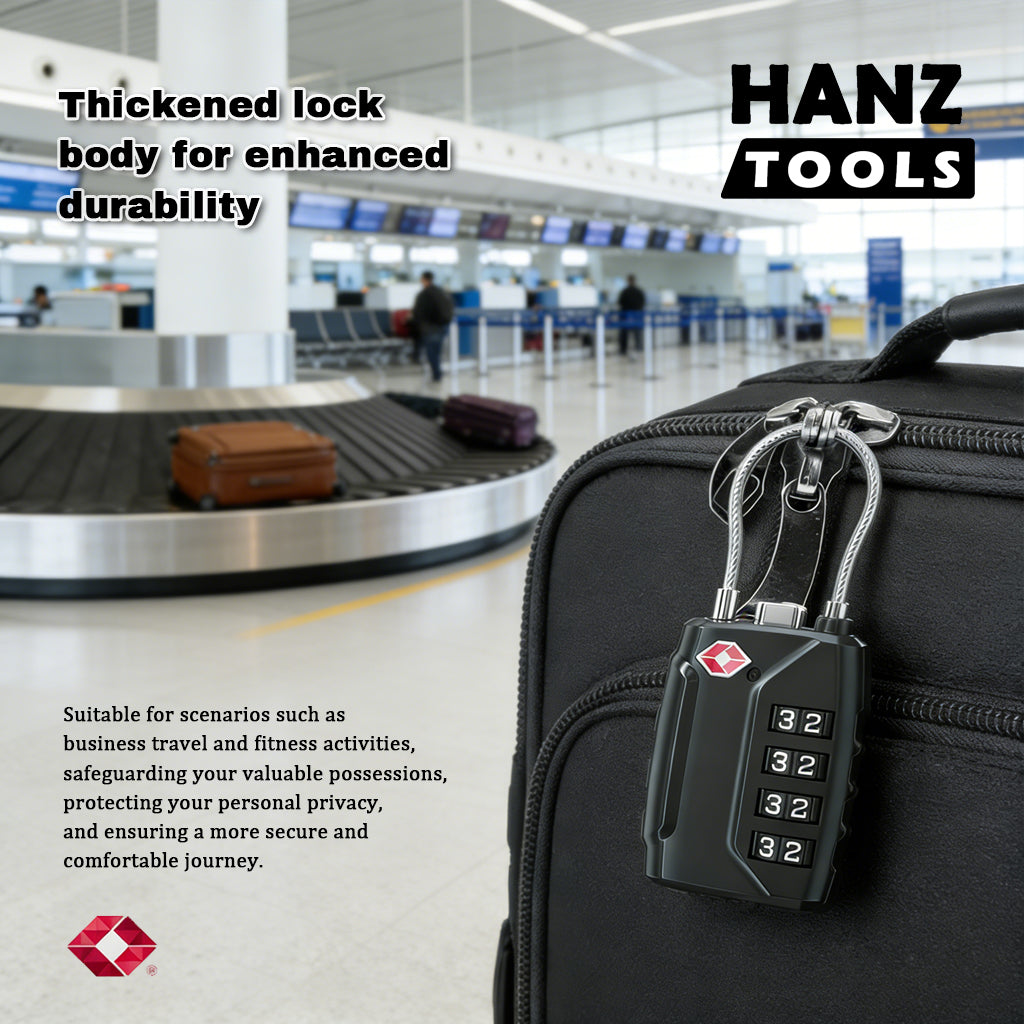 TSA Approved Combination Padlock: A Smart Security Solution for Travelers