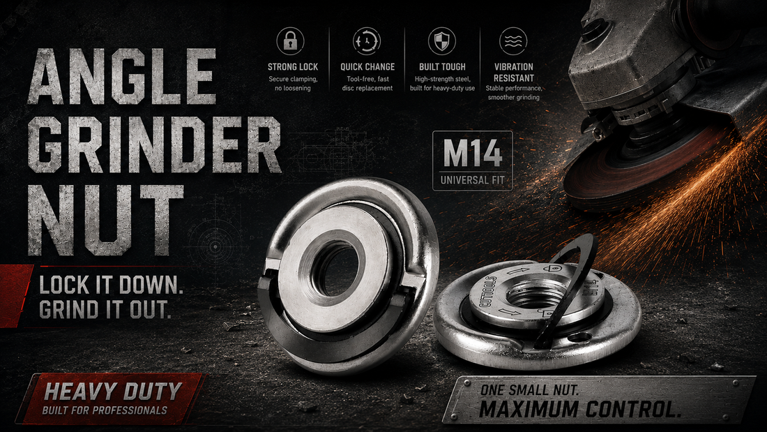HANZTOOLS Angle Grinder Nut: A Small Upgrade That Makes a Big Difference