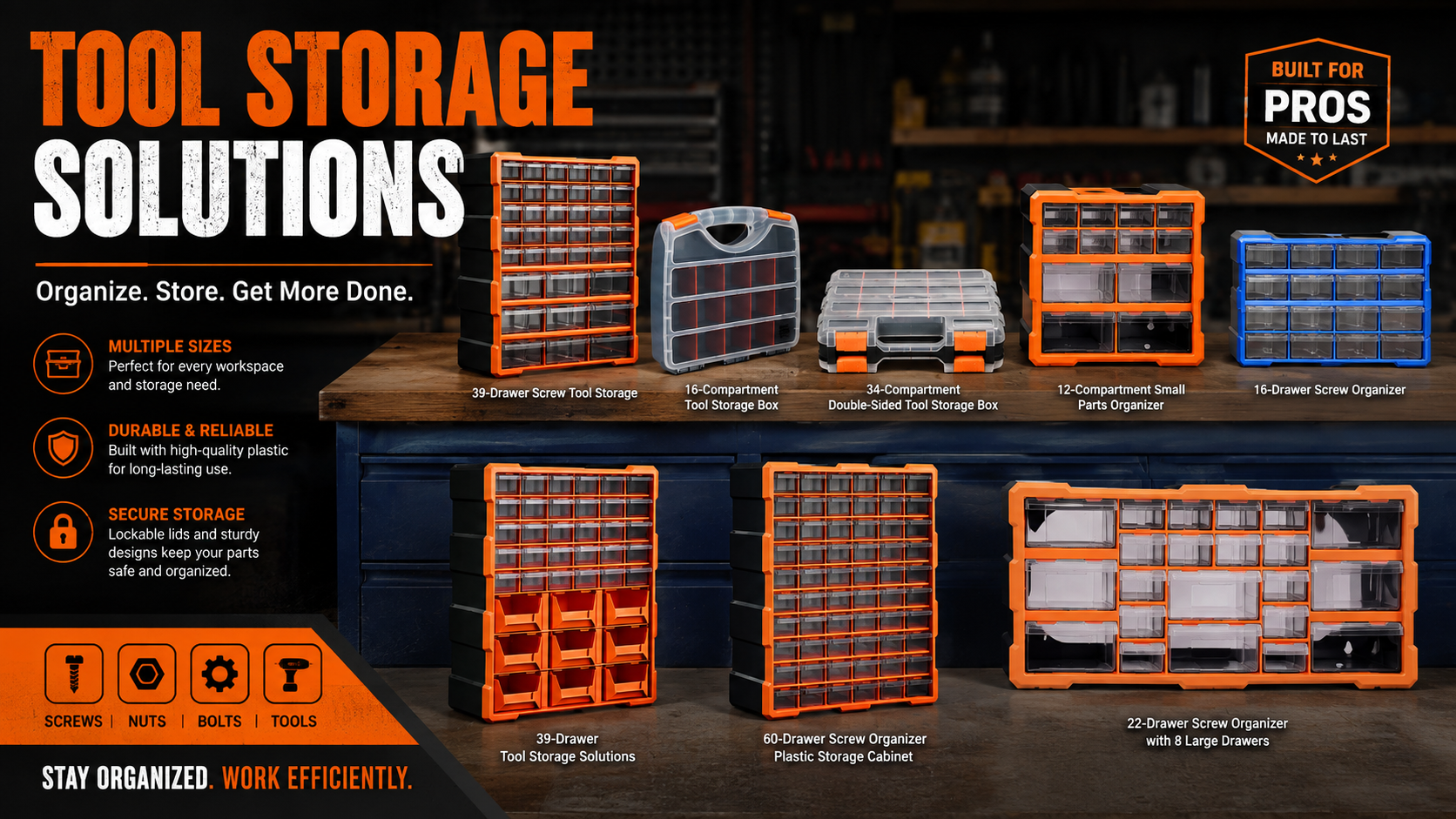 Tool Storage Solutions: Keep Your Workspace Organised and Efficient