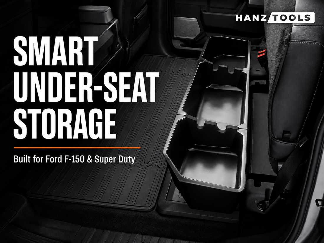 Ford F150 under seat storage box