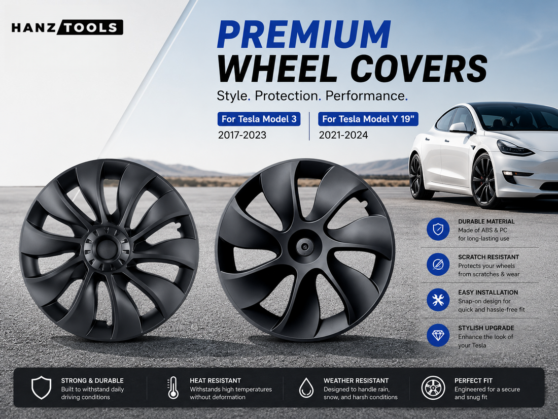 Tesla Wheel Cover Upgrade