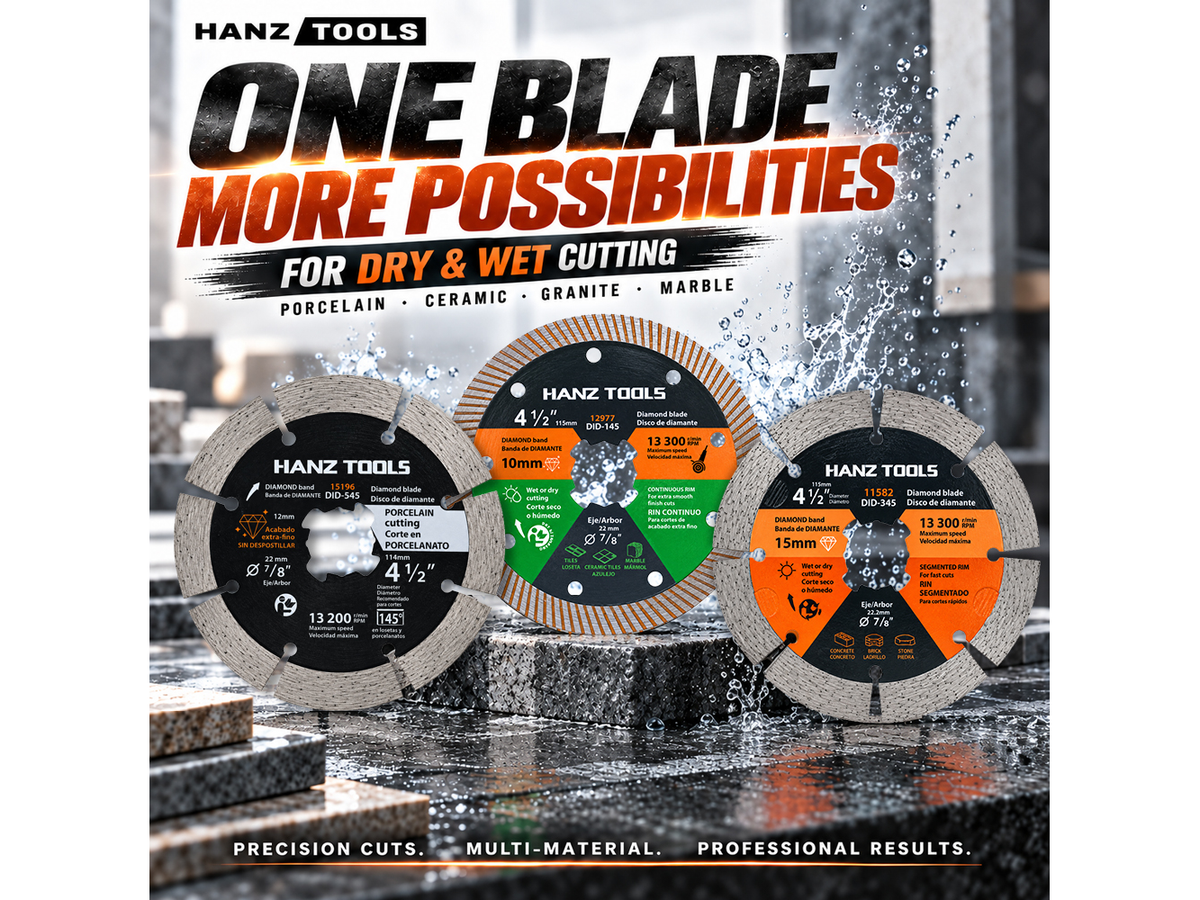 Angle Grinder Cutting Discs: Choosing the Right Disc for Metal, Tile and Stone