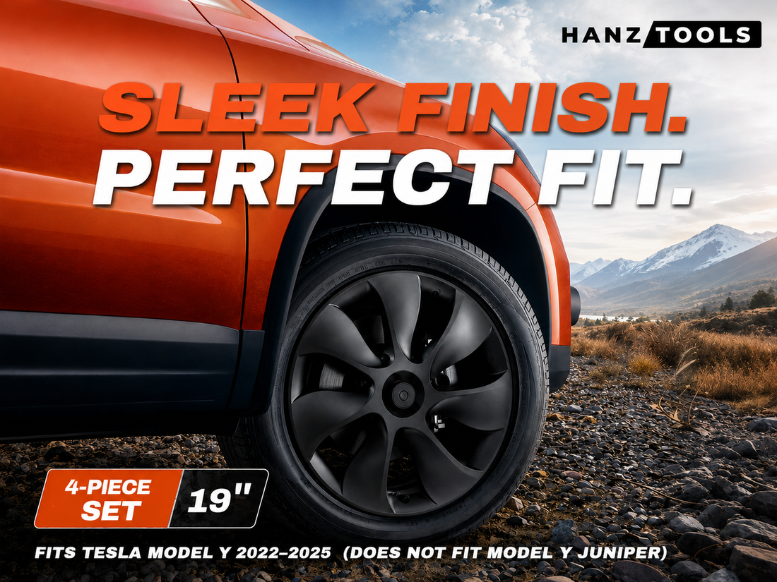 how to install Tesla Model Y wheel covers