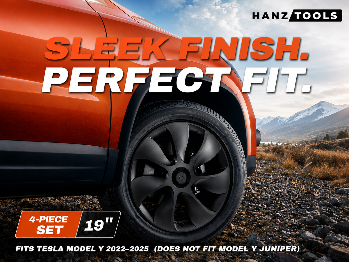 how to install Tesla Model Y wheel covers