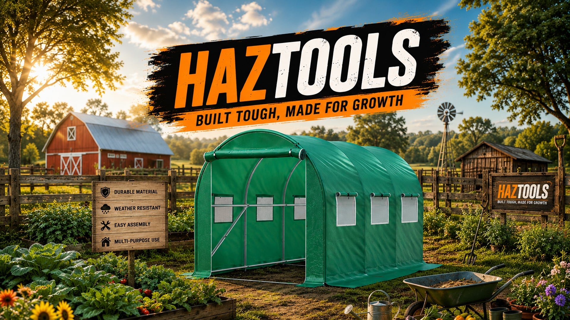 HanzTools Small Greenhouse: The Perfect Solution for Every Garden Lover