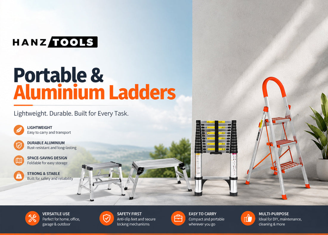 Portable & Aluminium Ladders: A Practical Choice for Home and Work