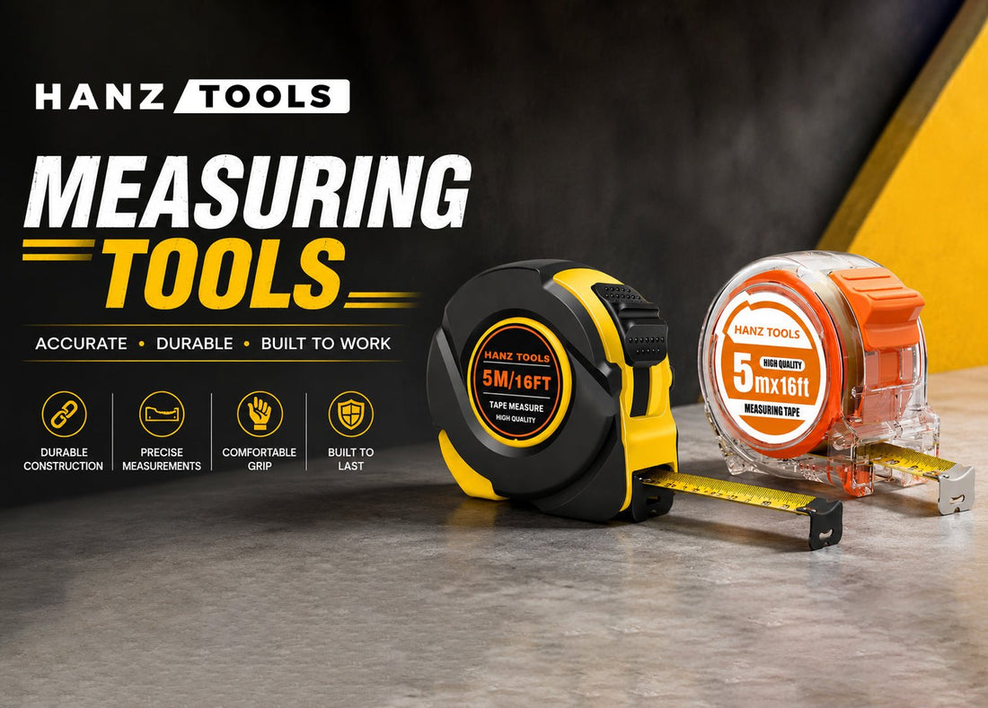 Measure with Confidence: Why HANZTOOLS Measuring Tools Are Essential for Every Project
