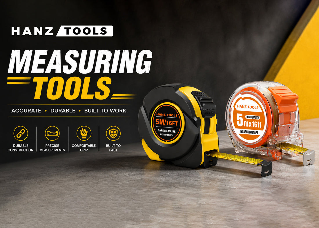 Measure with Confidence: Why HANZTOOLS Measuring Tools Are Essential for Every Project