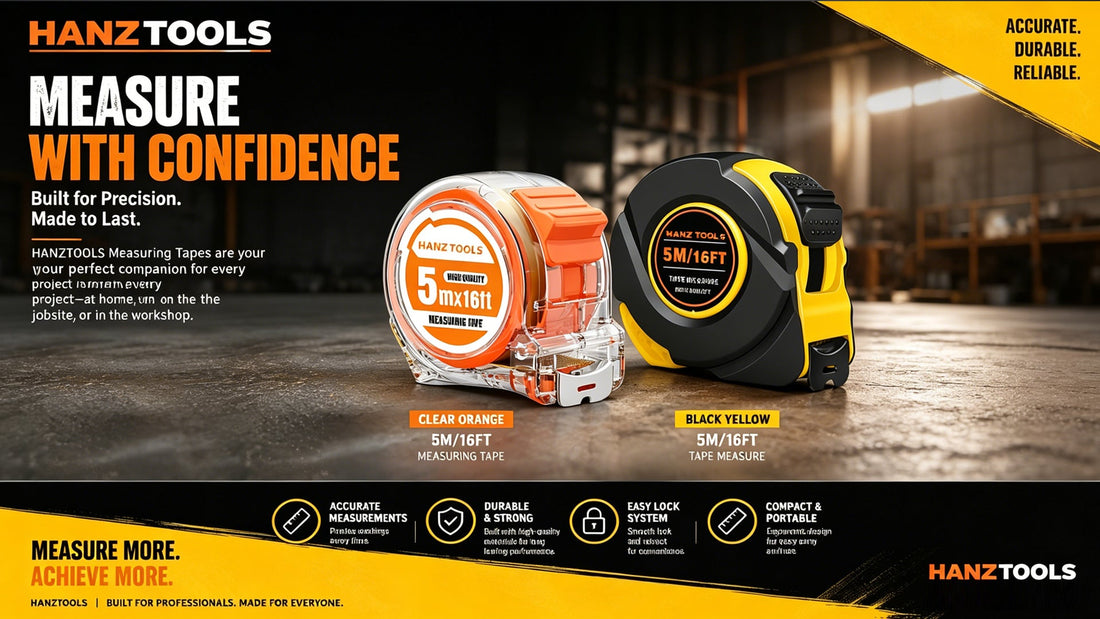 Precision Matters: Why HANZTOOLS Measuring Tools Are Essential for Every Project