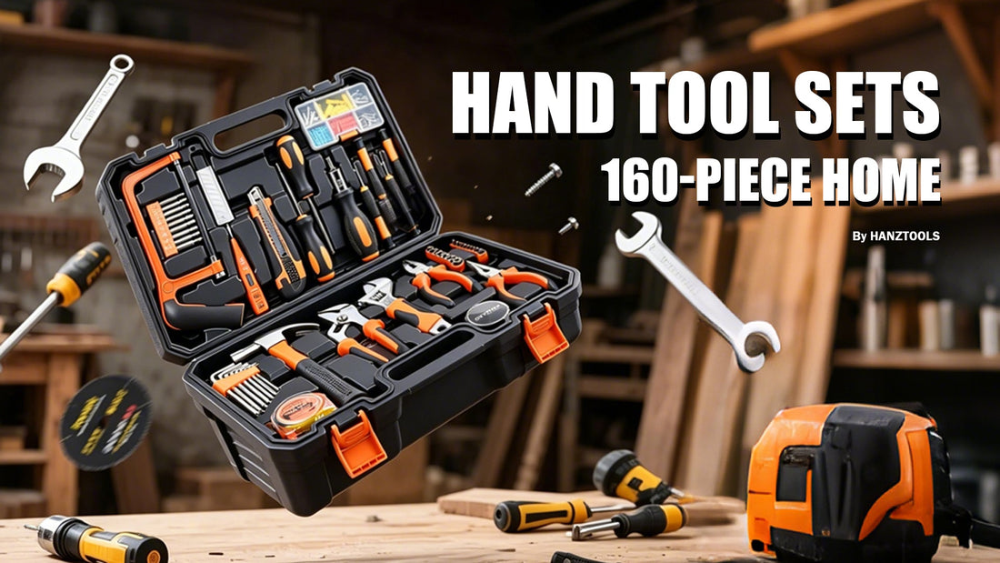 HanzTools 160-Piece Home Hand Tool Set: The Ultimate Solution for Every Household