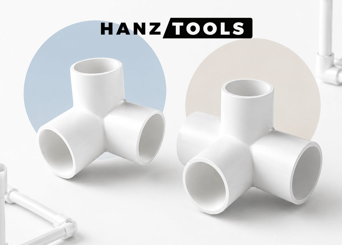 Build Stronger, Smarter Projects with HANZTOOLS PVC Tube Connectors