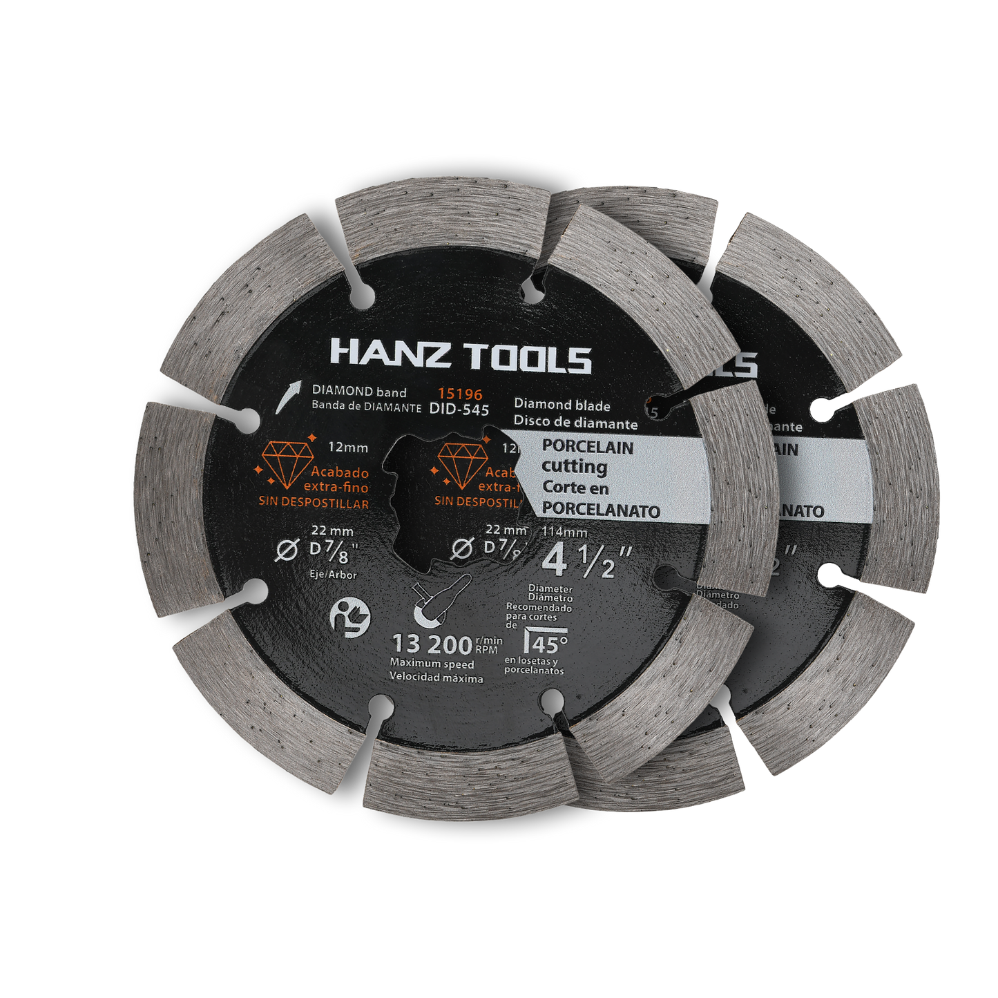 HANZ TOOLS Ultra-Premium Diamond Blade 115mm (DID-545) –  Porcelain & Stone Specialist