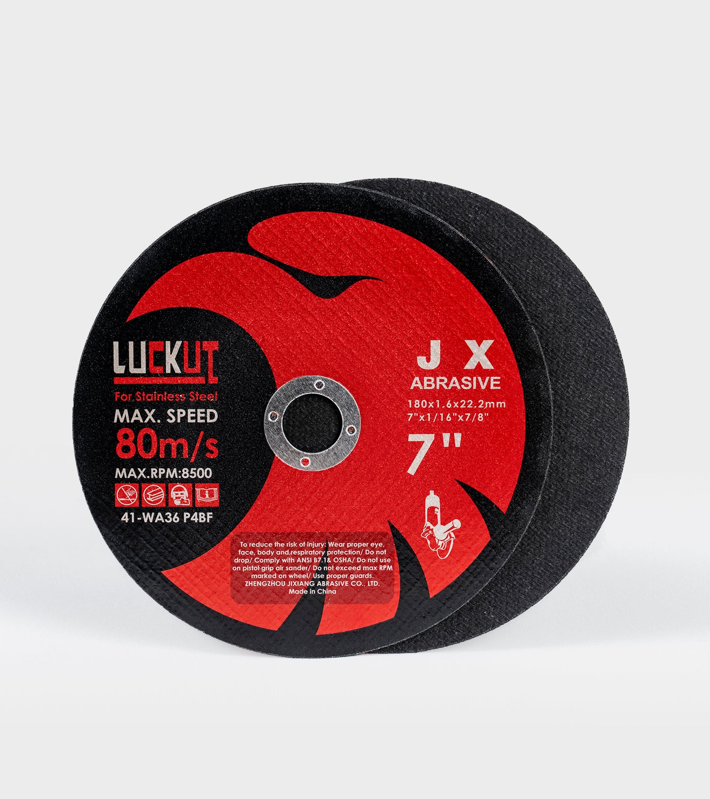 7" 180mm Angle Grinder Cutting Discs 25pcs - Thin Cut Off Wheels Disks for Metal