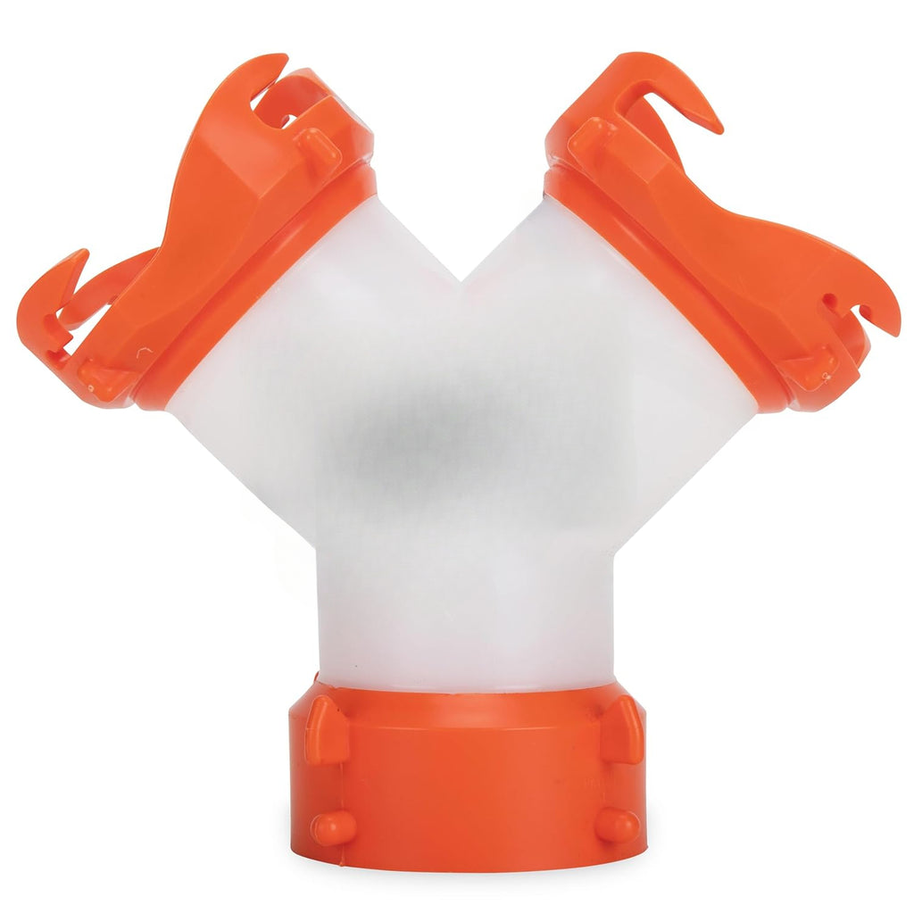 RV Sewer Hose Adapter – Wye (Y-Shaped) with 360° Swivel Ends & Built-in Gaskets | RV Accessories