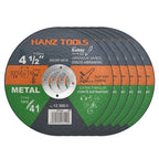 4-1/2" Angle Grinder Cutting Discs – Thin Metal Cutting Wheels for Stainless Steel | 5/10/25 Pack