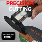 5" Angle Grinder Cutting Discs – Thin Metal Cutting Wheels for Stainless Steel | 5/10/25 Pack