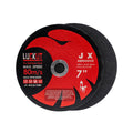 7" / 180mm Angle Grinder Cutting Discs – Thin Metal Cut-Off Wheels for Stainless Steel | 25/50/100/200 Pack