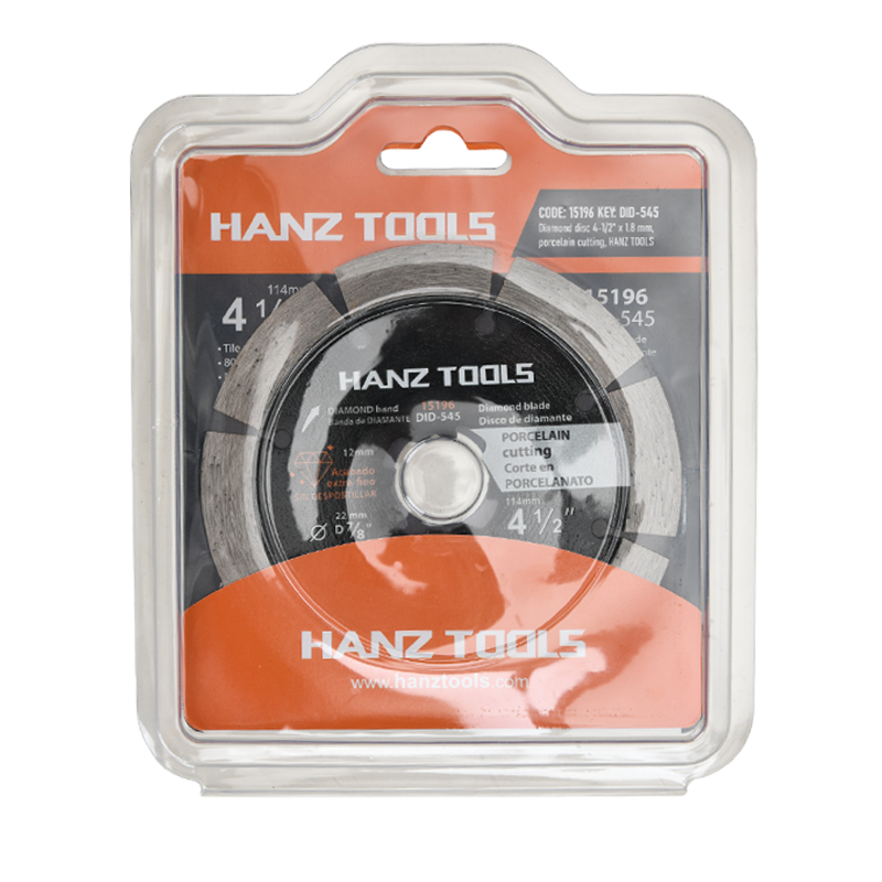 4.5" Diamond Angle Grinder Cutting Discs – Super Thin Tile Blade for Dry & Wet Cutting Porcelain, Ceramic, Granite, Marble