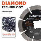 4.5" Diamond Angle Grinder Cutting Discs – Super Thin Tile Blade for Dry & Wet Cutting Porcelain, Ceramic, Granite, Marble