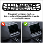 Tesla Model Y Juniper & Model 3 Highland Center Console Organizer – 6Pcs Silicone Storage Kit 2024–2026 with Hidden Box, Smooth Slide & Rear Air Vent Protector