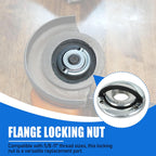 2-Pcs Angle Grinder Nut – 5/8"-11 Thread, Quick-Change Metal Flange Nut for Cutting Discs | Power Tool Accessories