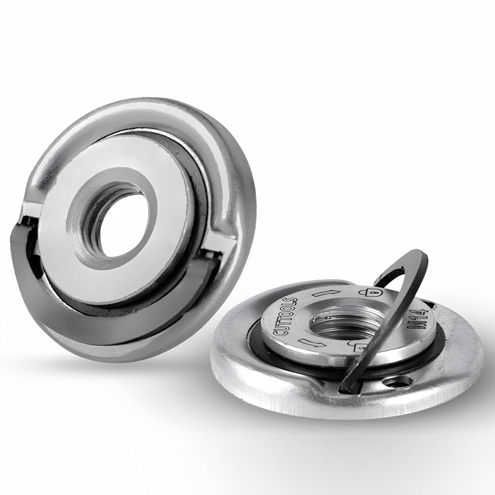2-Pcs M14 Angle Grinder Nut – 45mm Alloy Steel, Fast Locking & Self-Locking | Power Tool Accessories