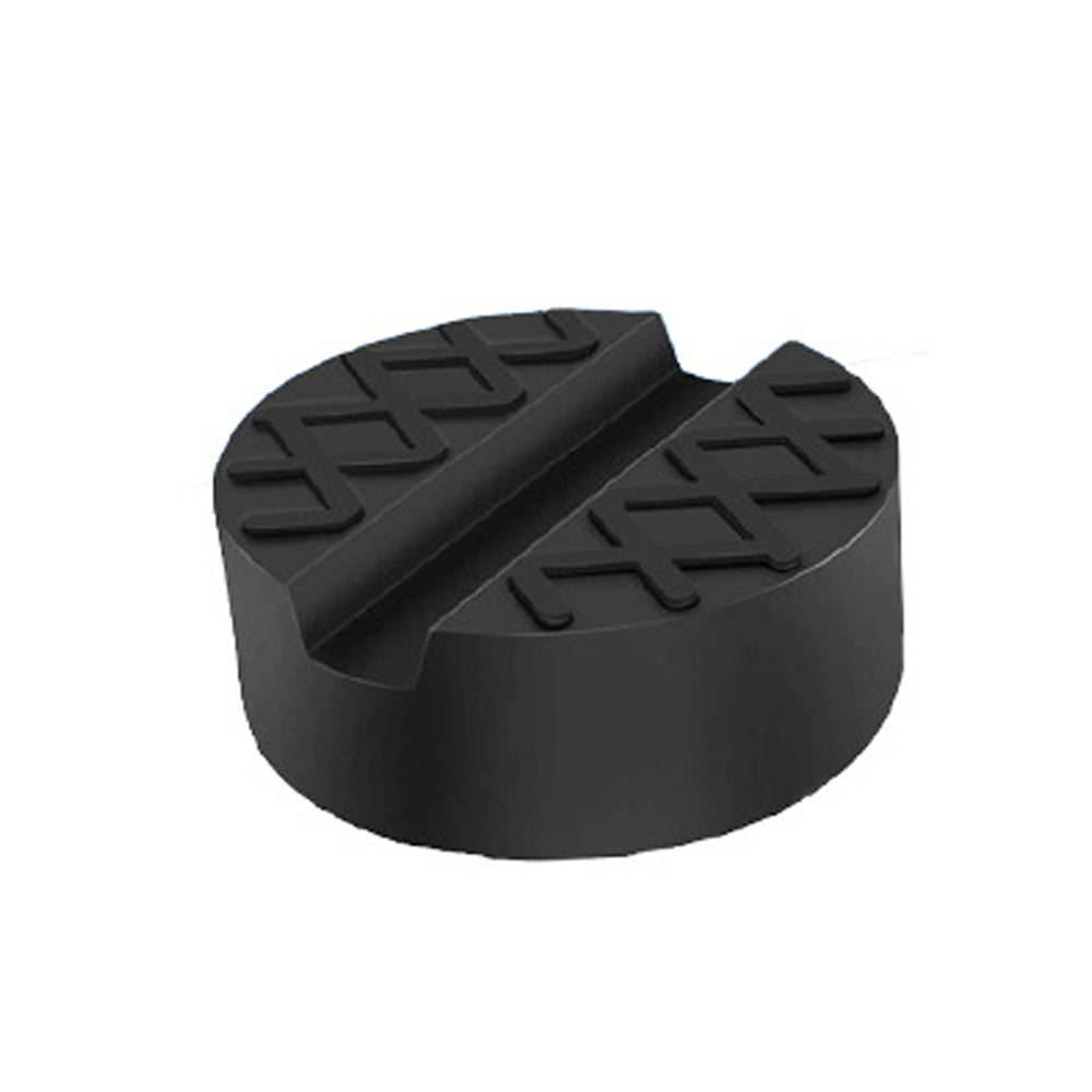 1/2 Set Jack Pad 2.5×2.45 in – Universal Slotted Rubber Floor Jack Protector