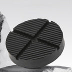 1/2 Set Jack Pad 4.9 in – Universal Slotted Rubber Floor Jack for Pinch Welds & Frame Rails