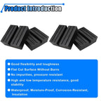 1/2 Set Square Jack Pad 2.95×0.95 in – Rubber Floor Jack Pinch Weld & Frame Rail Protector