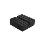 1/2 Set Square Jack Pad 2.95×0.95 in – Rubber Floor Jack Pinch Weld & Frame Rail Protector