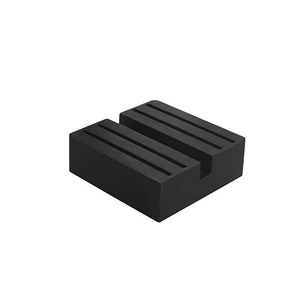 1/2 Set Square Jack Pad 2.95×0.95 in – Rubber Floor Jack Pinch Weld & Frame Rail Protector