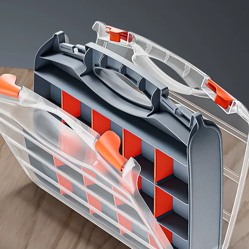 Dual side-opening door design