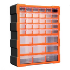 39-Drawer Screw Tool Storage – Stackable Plastic Storage Drawers for Electronics, Hardware, Nuts & Bolts | Tool Storage Solutions