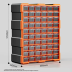 Tool Storage Solutions – 60-Drawer Screw Organizer Plastic Storage Cabinet | HANZTOOLS