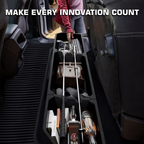 Rear Truck Underseat Storage Box – Heavy Duty 68L Anti-Slip Organizer for Ford F-150 / F-250 / F-350 SuperCrew (2015–2025)