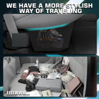 Rear Truck Underseat Storage Box – Heavy Duty 68L Anti-Slip Organizer for Ford F-150 / F-250 / F-350 SuperCrew (2015–2025)