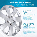 4-Pack 16-Inch Car Wheel Covers for Toyota Camry – Snap-On, Impact-Resistant, OEM Compatible, Durable