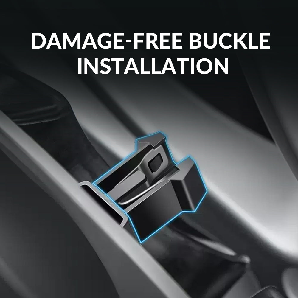 19-Inch Car Wheel Covers for Tesla Model Y – Matte Black ABS with Rim Protectors (2021–2024)