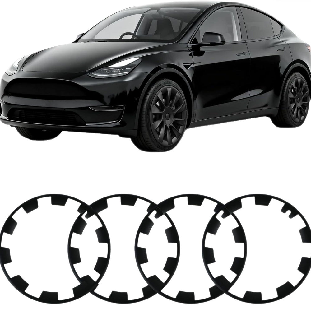 4-Pack 20-Inch Car Wheel Covers for Tesla Model Y – Original Tesla Wheels, OEM Replacement