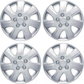 4-Pack 16-Inch Car Wheel Covers for Toyota Camry – Snap-On, Impact-Resistant, OEM Compatible, Durable